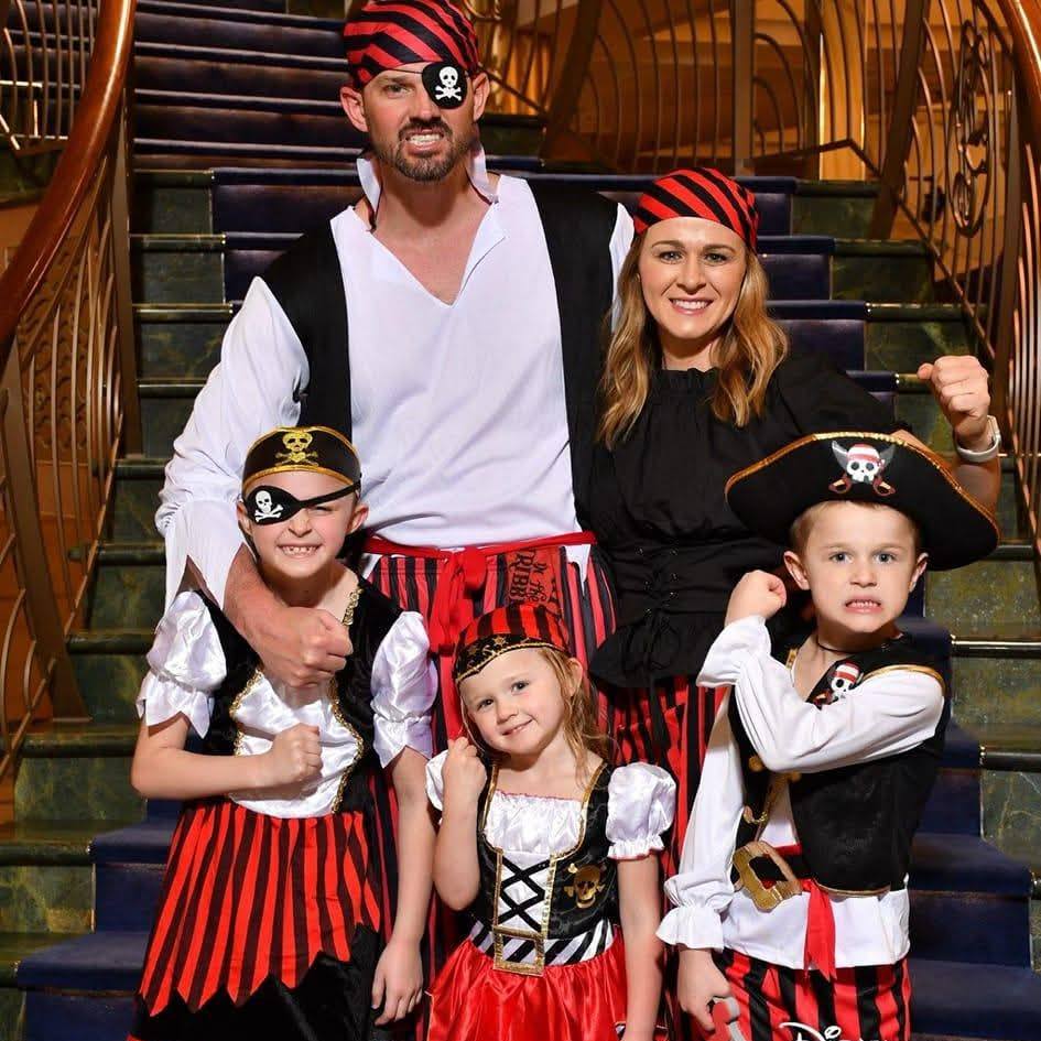 Turner family at Halloween